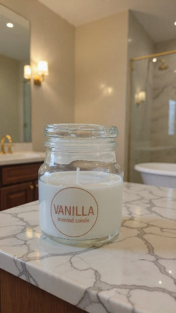 Vanilla-Scented Candle